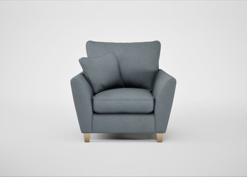 Torino Armchair Capelo Linen-Cotton Mineral / Natural
