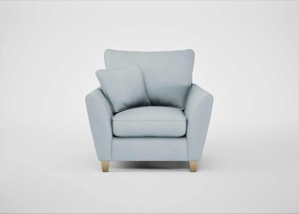 Torino Armchair Capelo Linen-Cotton Sea Shanty / Natural