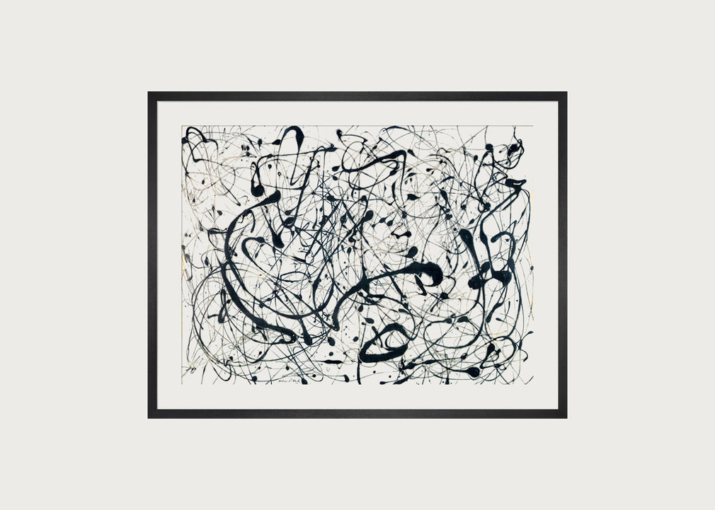 Number 14: Gray by Jackson Pollock