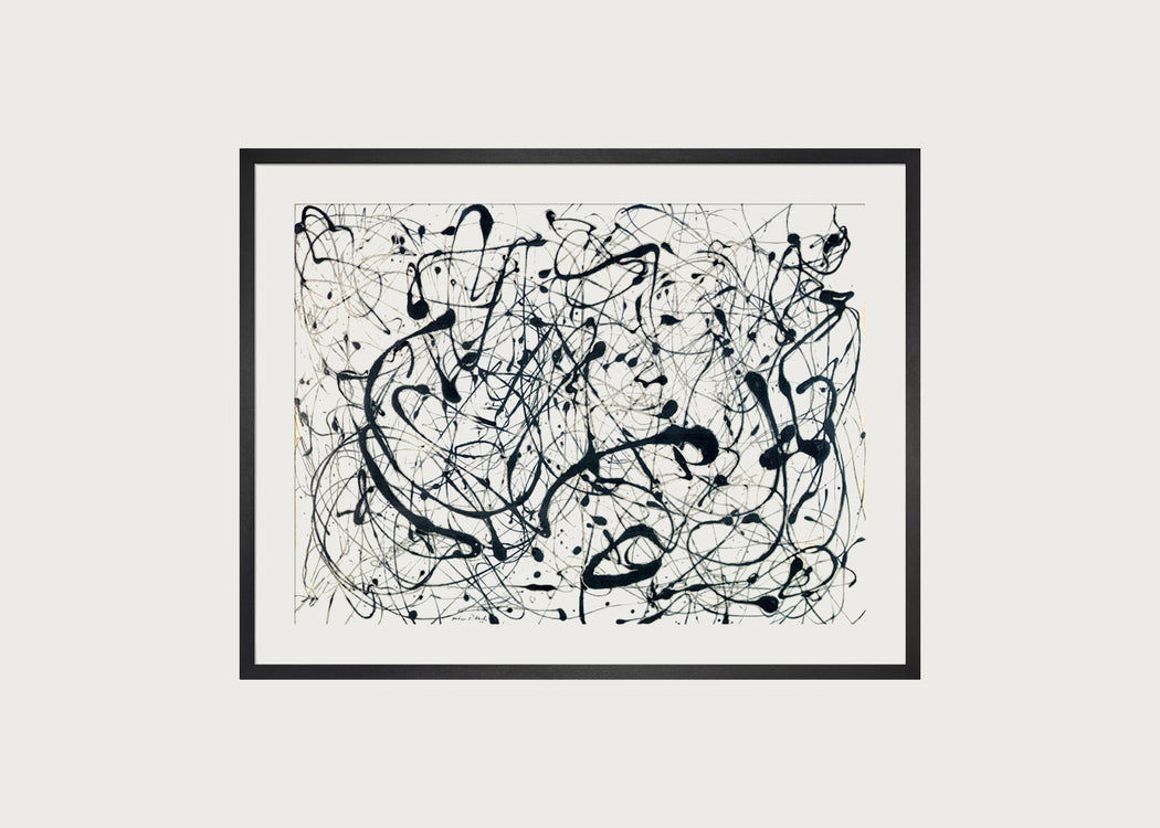 Number 14: Gray by Jackson Pollock