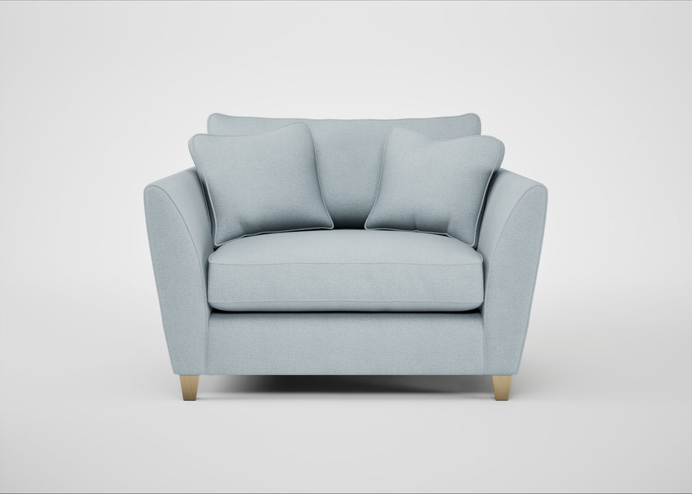 Torino Loveseat Capelo Linen-Cotton Sea Shanty / Natural