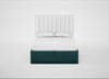 Lift Storage Divan Bed Base Double / Natural / Brushed Cotton Pine