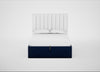 Lift Storage Divan Bed Base Double / Black / Smart Luxe Velvet Midnight