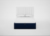Lift Storage Divan Bed Base Double / Natural / Smart Luxe Velvet Midnight