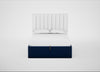 Lift Storage Divan Bed Base Double / Natural / Velvet Midnight
