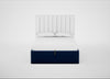 Lift Storage Divan Bed Base Double / Natural / Smart Velvet Dusk