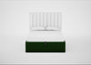 Lift Storage Divan Bed Base Double / Natural / Smart Velvet Forest