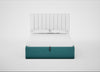 Lift Storage Divan Bed Base King / Natural / Brushed Cotton Cadet