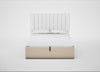 Lift Storage Divan Bed Base King / Natural / Brushed Cotton Oat