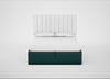 Lift Storage Divan Bed Base King / Natural / Brushed Cotton Pine