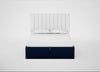 Lift Storage Divan Bed Base King / Natural / Smart Luxe Velvet Midnight