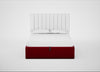 Lift Storage Divan Bed Base King / Black / Smart Luxe Velvet Mulberry