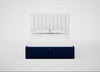 Lift Storage Divan Bed Base King / Natural / Smart Velvet Dusk