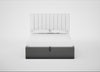 Lift Storage Divan Bed Base King / Natural / Smart Velvet Mercury