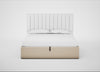 Lift Storage Divan Bed Base Super King / Natural / Brushed Cotton Oat