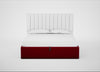 Lift Storage Divan Bed Base Super King / Black / Smart Luxe Velvet Mulberry