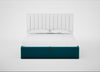 Lift Storage Divan Bed Base Super King / Natural / Velvet Teal