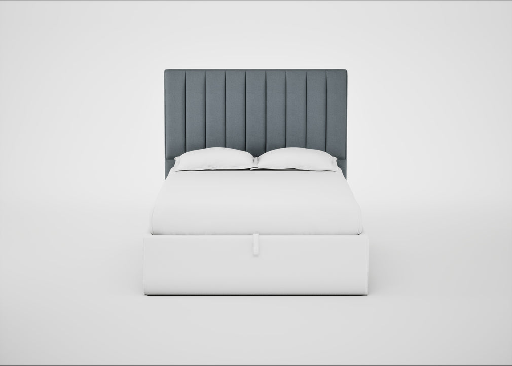 Retta Headboard Double / Capelo Linen-Cotton Mineral