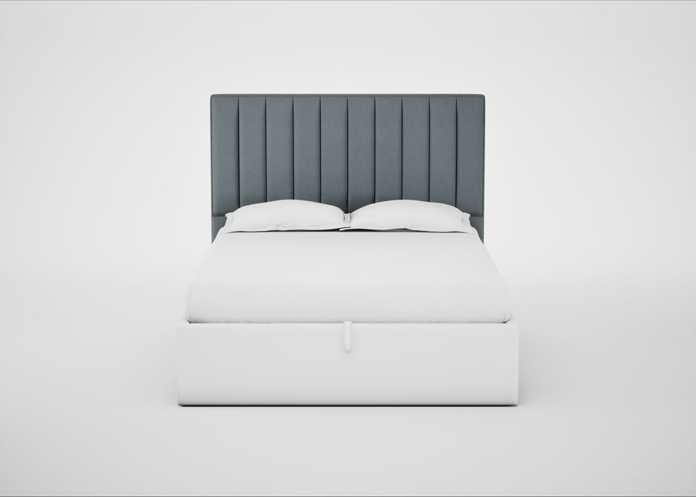 Retta Headboard King / Capelo Linen-Cotton Mineral