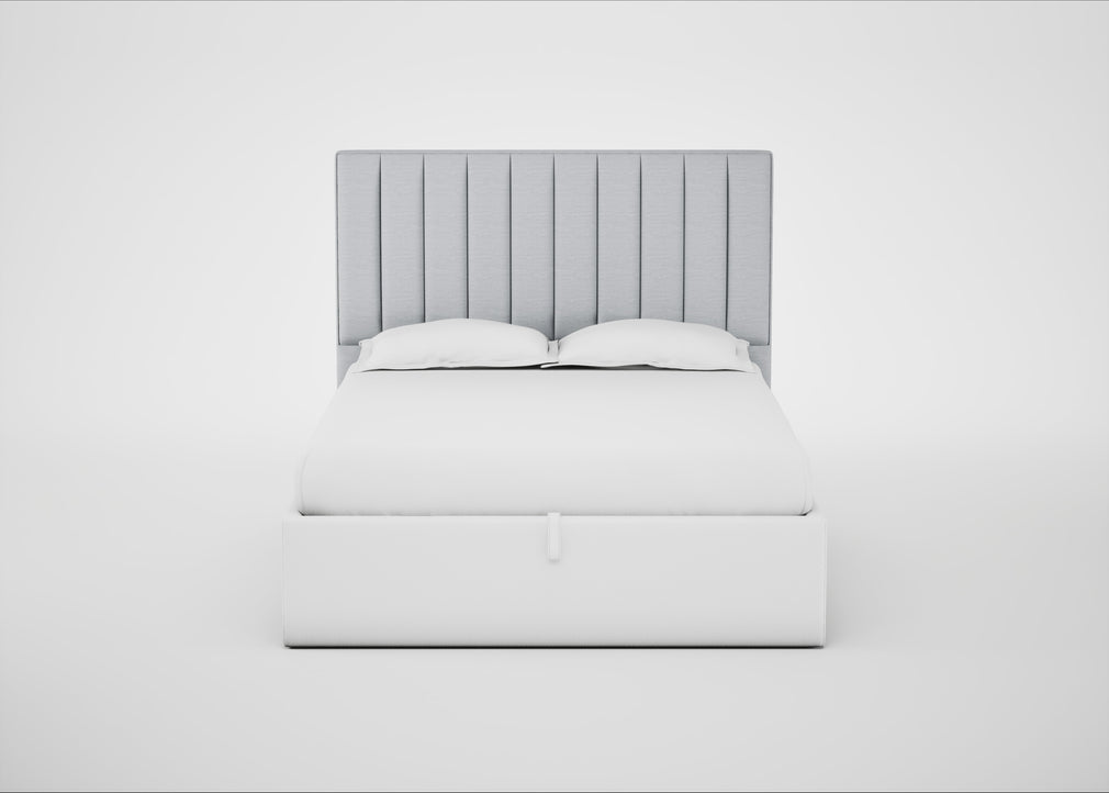 Retta Headboard King / Broad Weave Tin