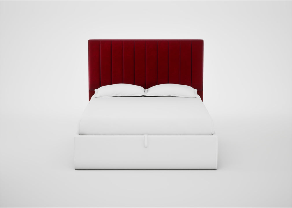 Retta Headboard King / Smart Luxe Velvet Mulberry