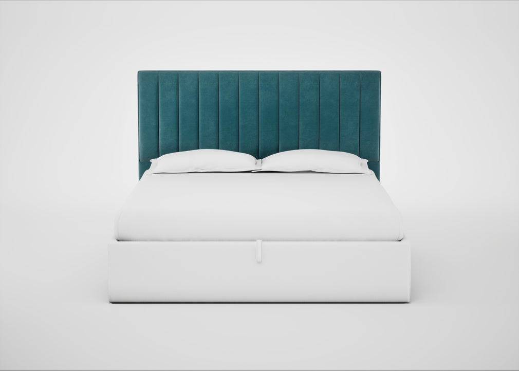 Retta Headboard Super King / Smart Luxe Velvet Airforce Blue