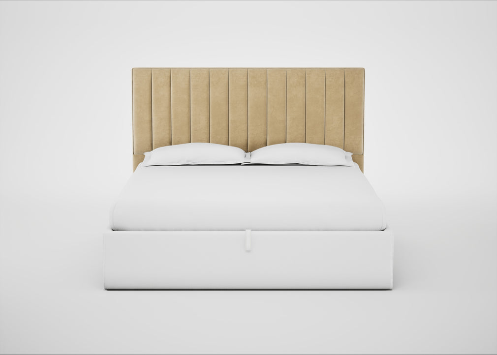 Retta Headboard Super King / Smart Luxe Velvet Biscuit