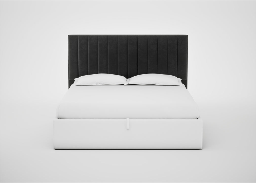 Retta Headboard Super King / Smart Luxe Velvet Nickel