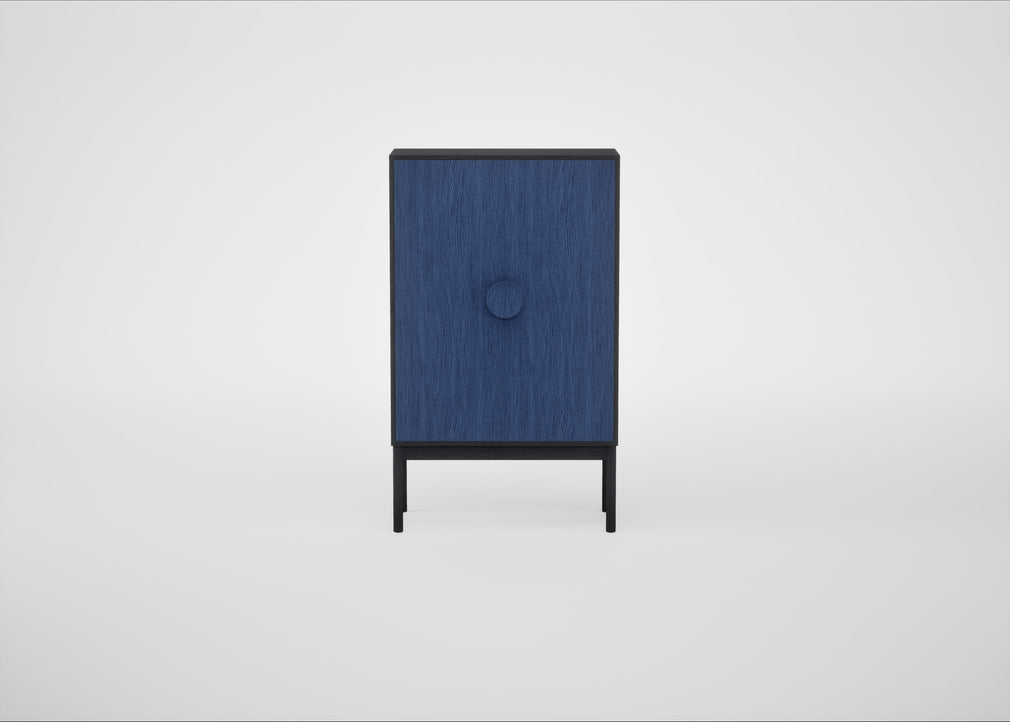 Tinta Highboard Blue Stain / Black Stain