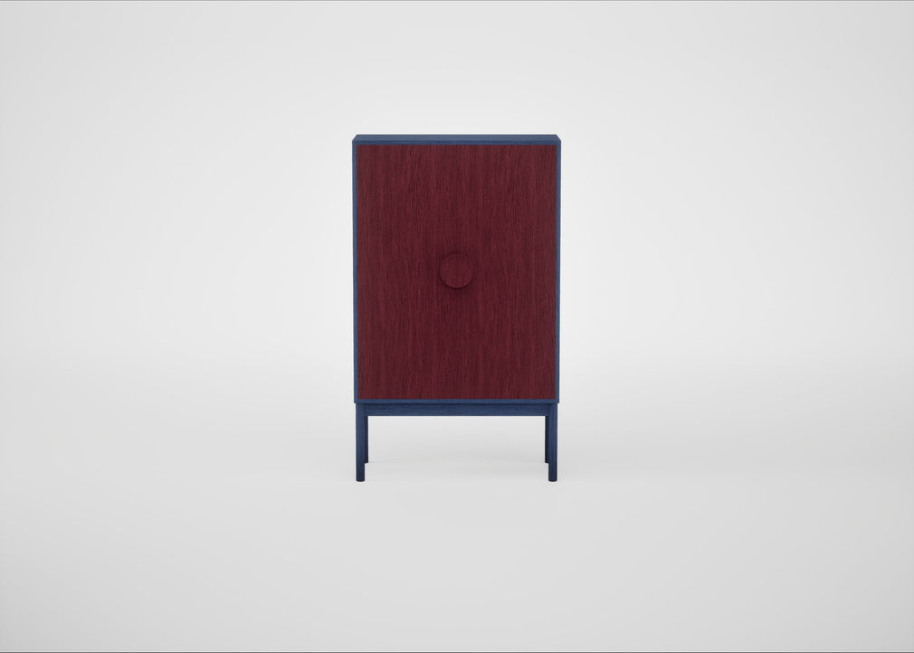 Tinta Highboard Red Stain / Blue Stain