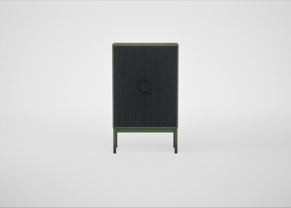 Tinta Highboard Black Stain / Green Stain