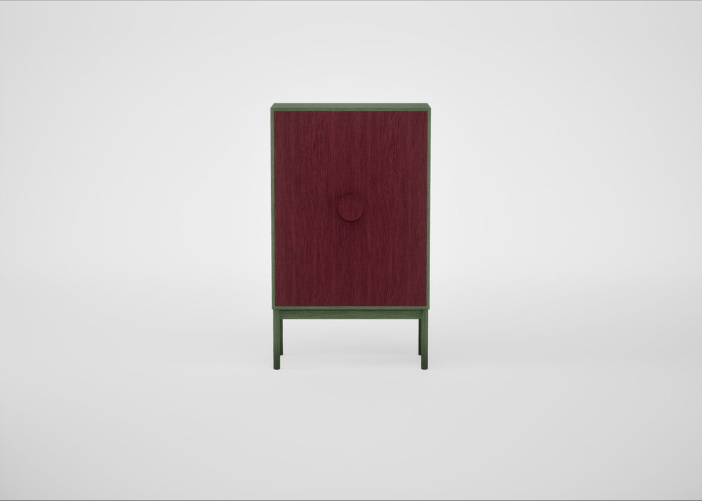 Tinta Highboard Red Stain / Green Stain