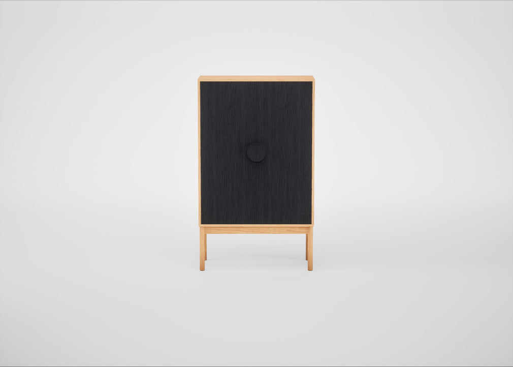 Tinta Highboard Black Stain / Natural Oak