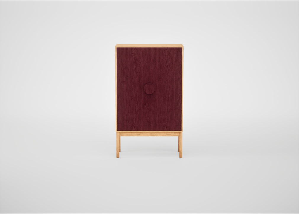Tinta Highboard Red Stain / Natural Oak