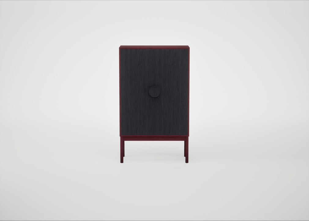 Tinta Highboard Black Stain / Red Stain