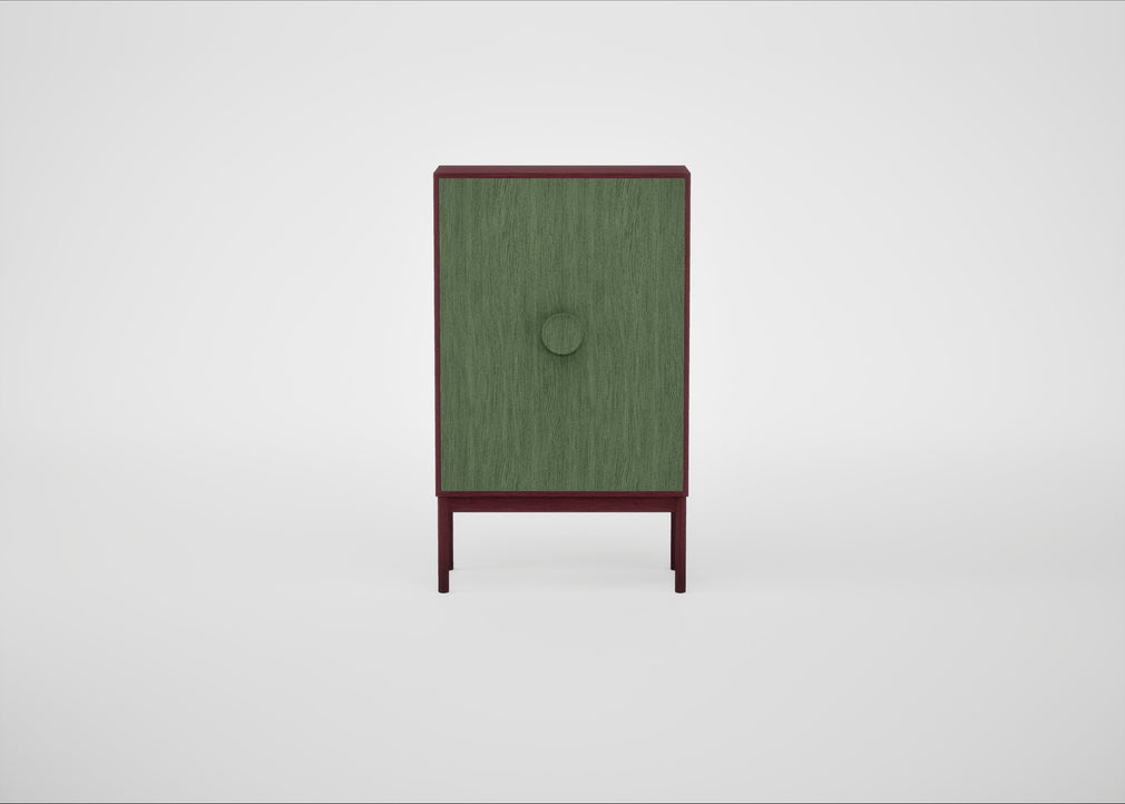 Tinta Highboard Green Stain / Red Stain