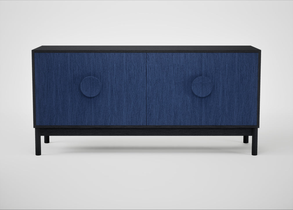 Tinta Sideboard Blue Stain / Black Stain
