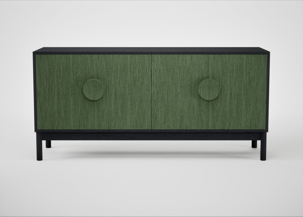 Tinta Sideboard Green Stain / Black Stain