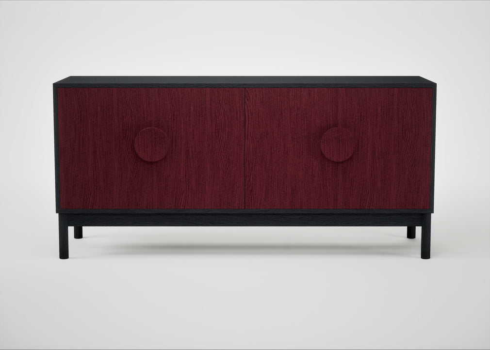 Tinta Sideboard Red Stain / Black Stain