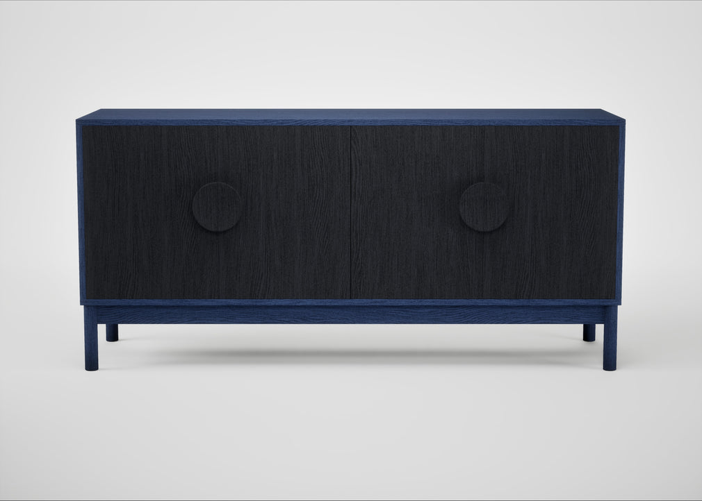 Tinta Sideboard Black Stain / Blue Stain