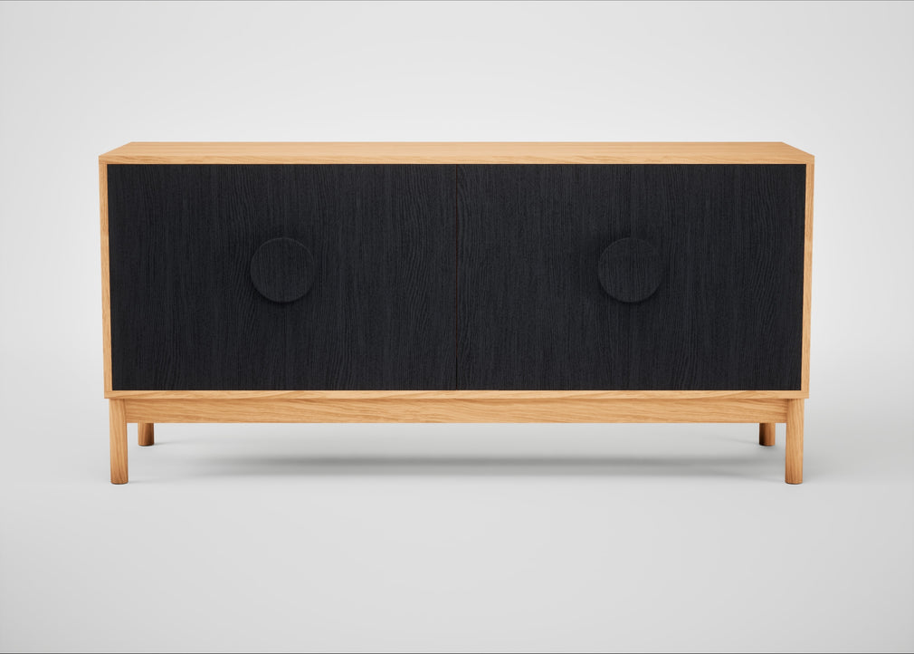 Tinta Sideboard Black Stain / Natural Oak
