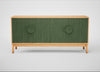 Tinta Sideboard Green Stain / Natural Oak