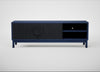 Tinta TV Unit Black Stain / Blue Stain