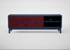 Tinta TV Unit Red Stain / Blue Stain