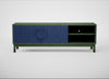 Tinta TV Unit Blue Stain / Green Stain
