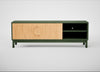 Tinta TV Unit Natural Oak / Green Stain