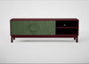 Tinta TV Unit Green Stain / Red Stain