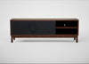 Tinta TV Unit Black Stain / Walnut