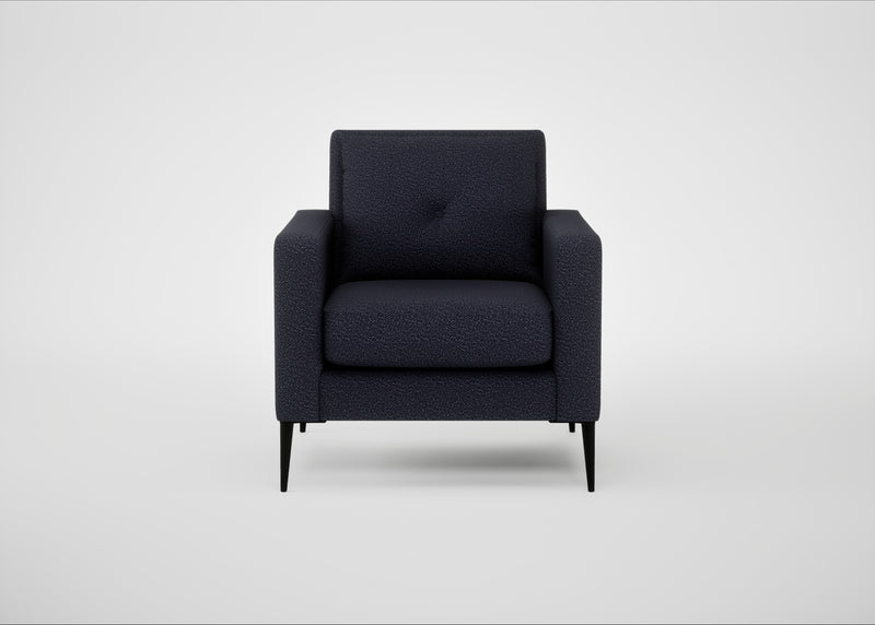 Brunel Armchair Boucle Indigo