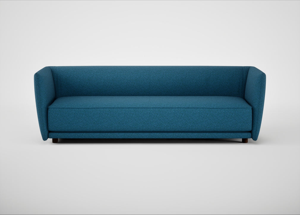 Valley 4 Seater Sofa St Moritz Wool Blue